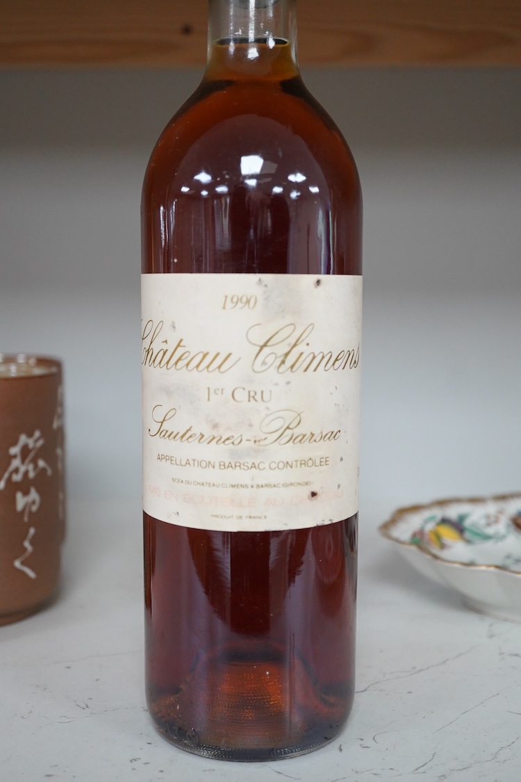 A Chateau Climens, Ist Cru Sauternes-Barsac, 1990
